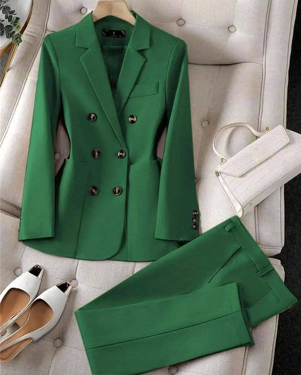 👚نام: کت شلوار شیک و پرطرفدار ۶ دکمه آنیسا 😍😍😍
