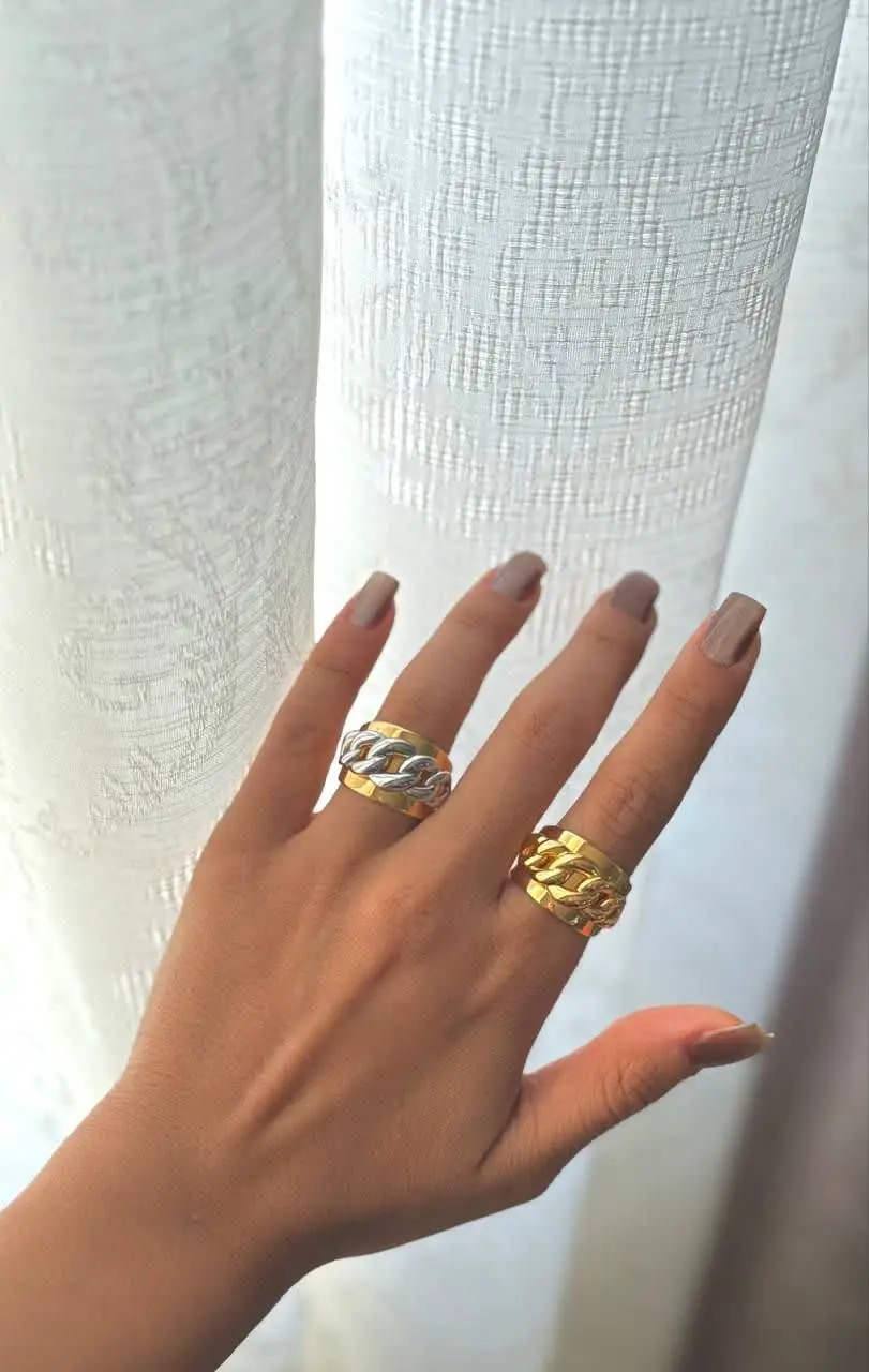 #دستبند انگشتر جواهری 
