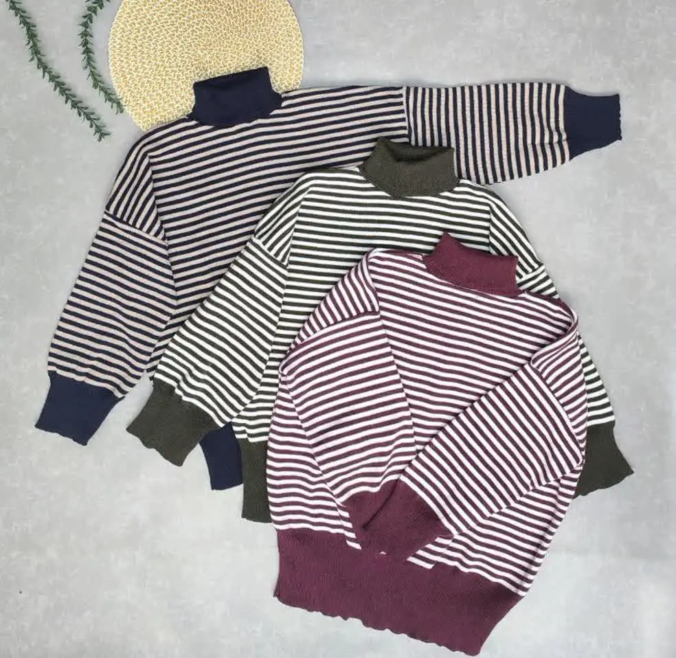 ✅ بلوز بافت راه راه، جنس نخ...