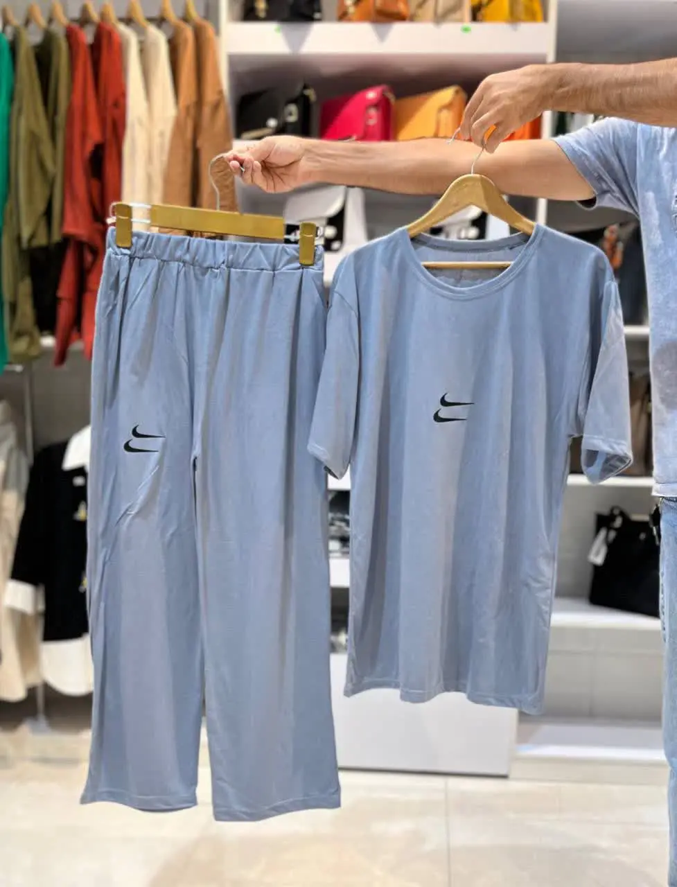 🖋نام: ست تیشرت شلوار دو نایک
