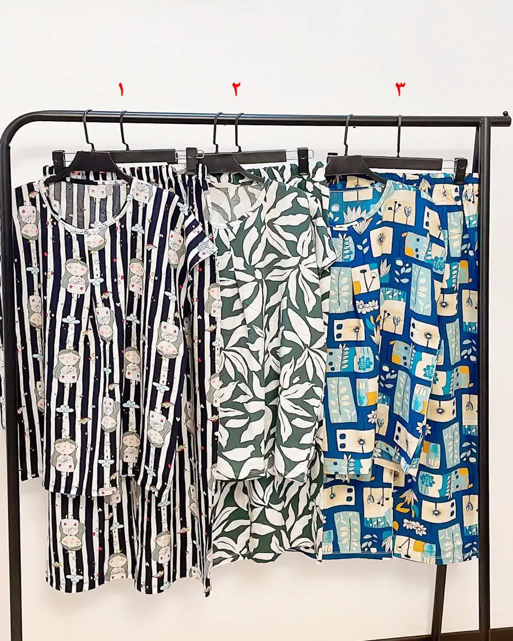 ⚡️ست» تیشرت شلوار نخی تایلن...