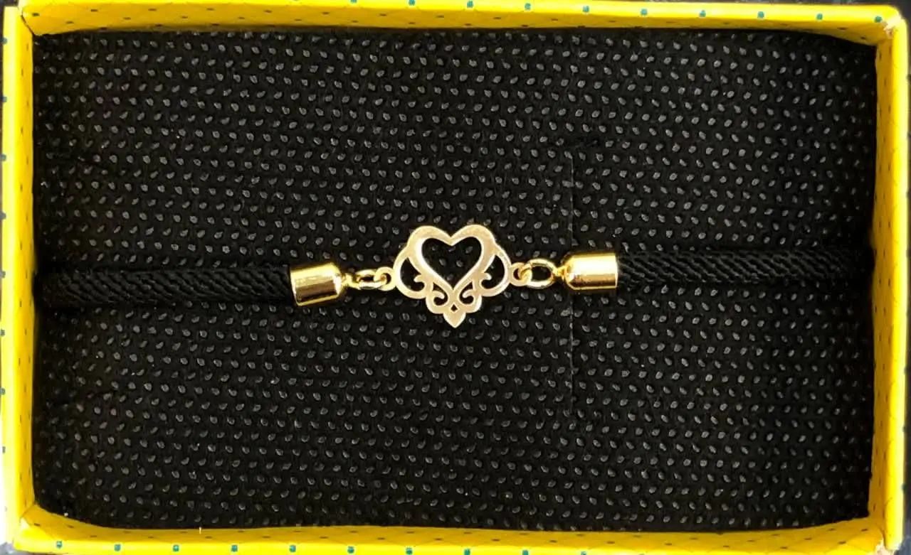 دستبند کنفی مدل قلب 💙🎀
