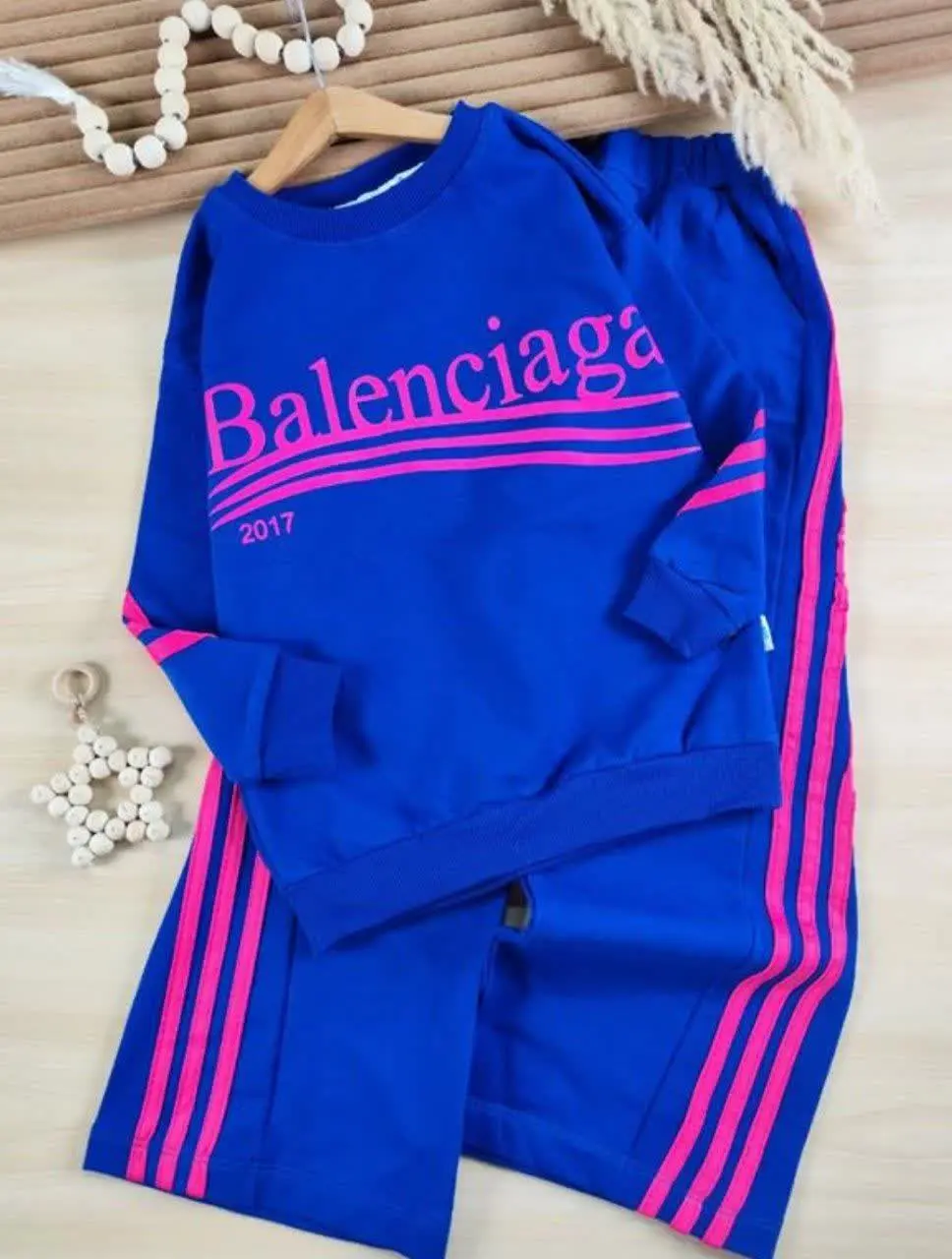 بلوز و شلوار بالنسیاگا سه خط