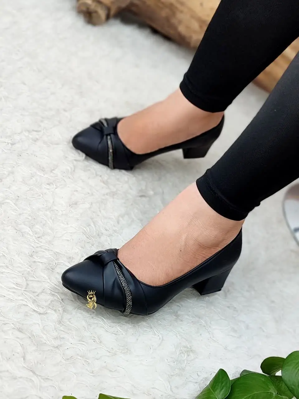 کفش مجلسی مدل گره ای نگینی 😍