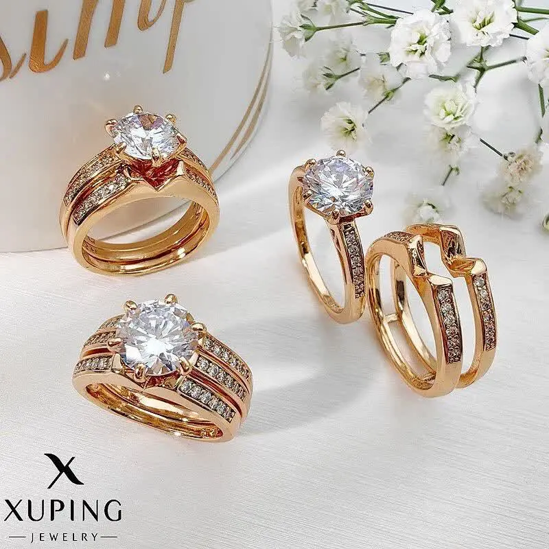 ⚜ انگشتر حلقه پشت حلقه سه ل...