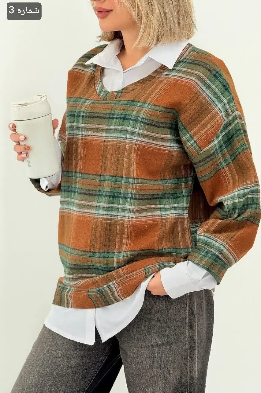 مانتو یقه دار