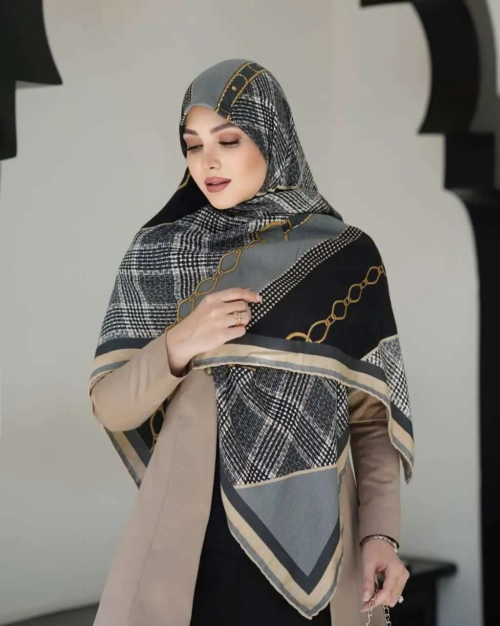 📌روسری نخی (فروش به صورت آنلاین) 
