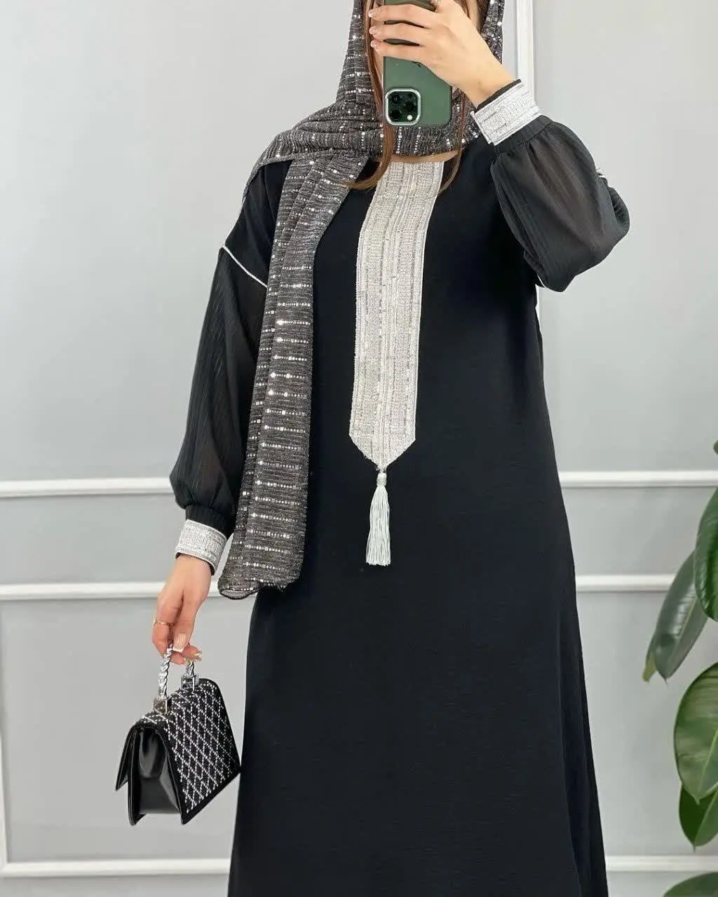 نام: 💫پیراهن کفتان نسیم💎
