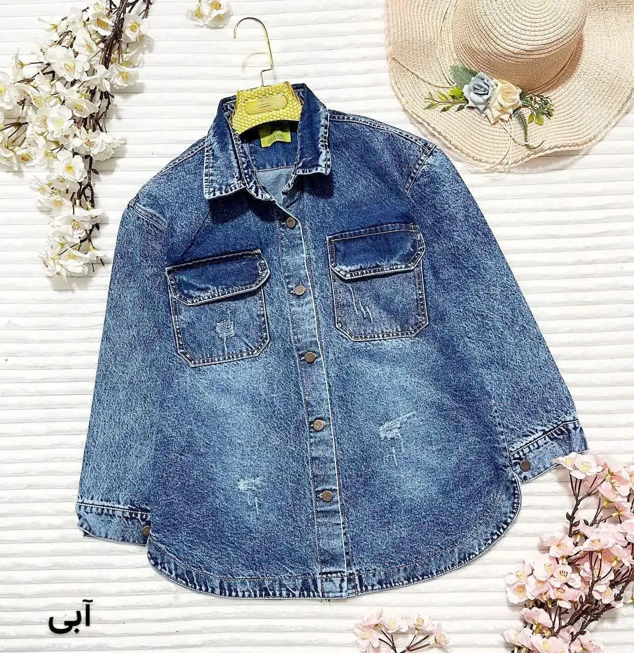 شومیز مانتویی جین ۲۹
