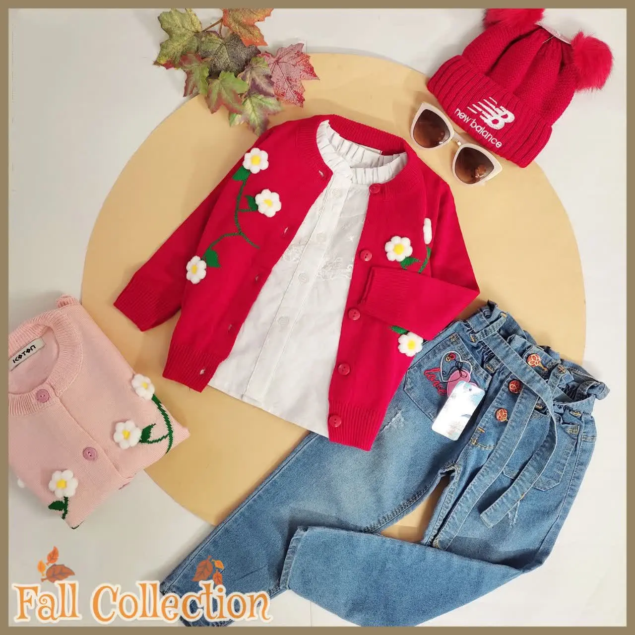 ژاکت بافت گل بهار
