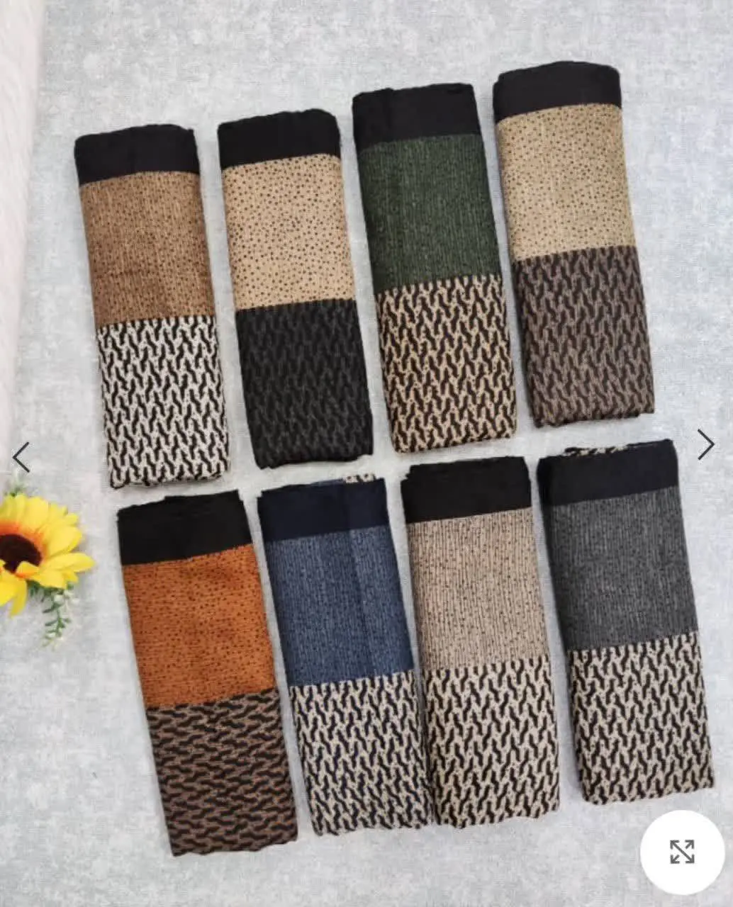 روسری نخی چهارفصل
