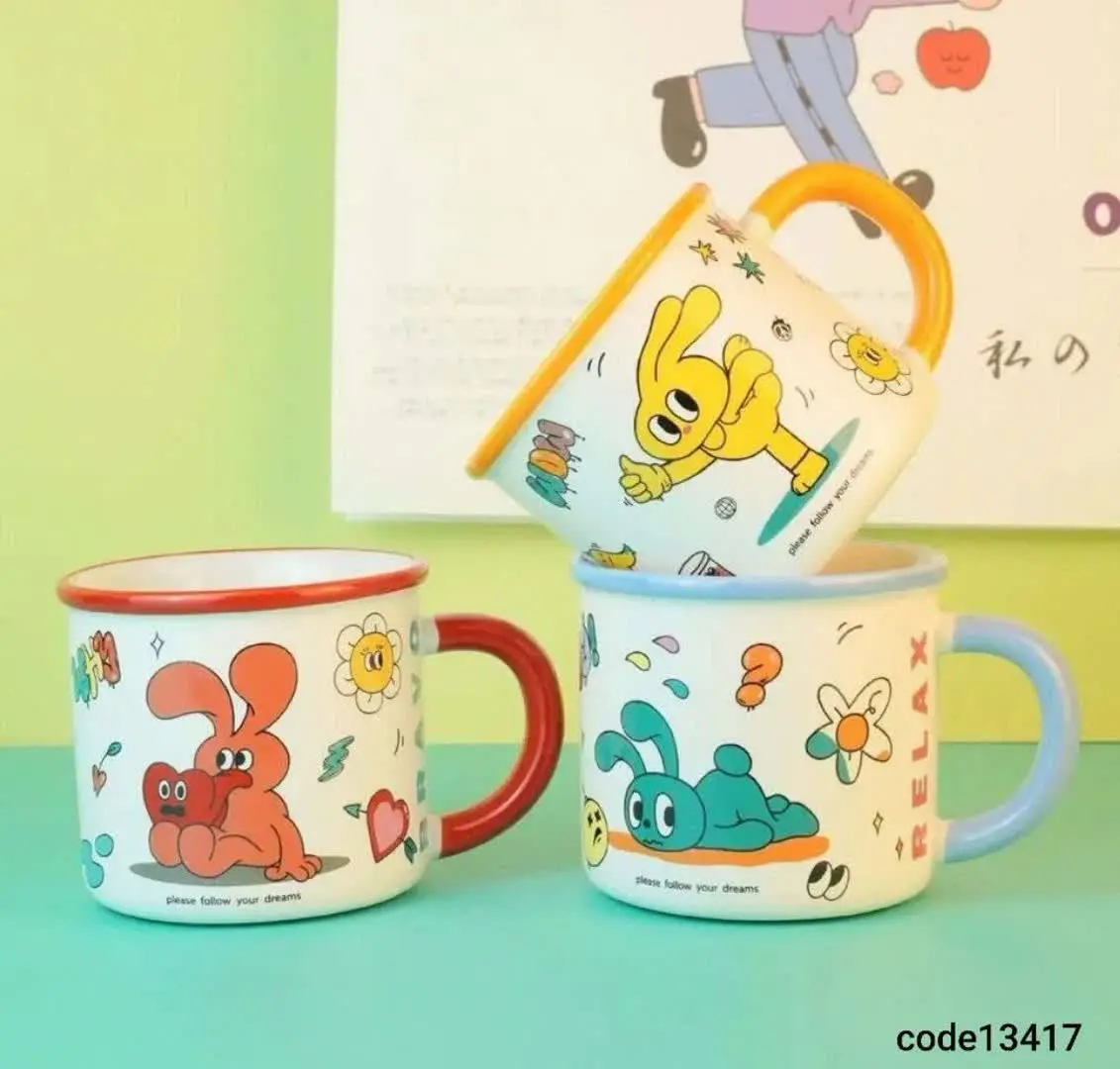 ماگ کودک خارجی طرح خرگوش
