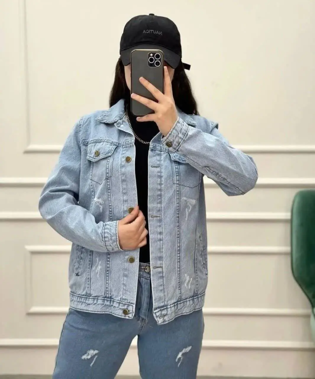 🖋نام: کت جین کوتاه
