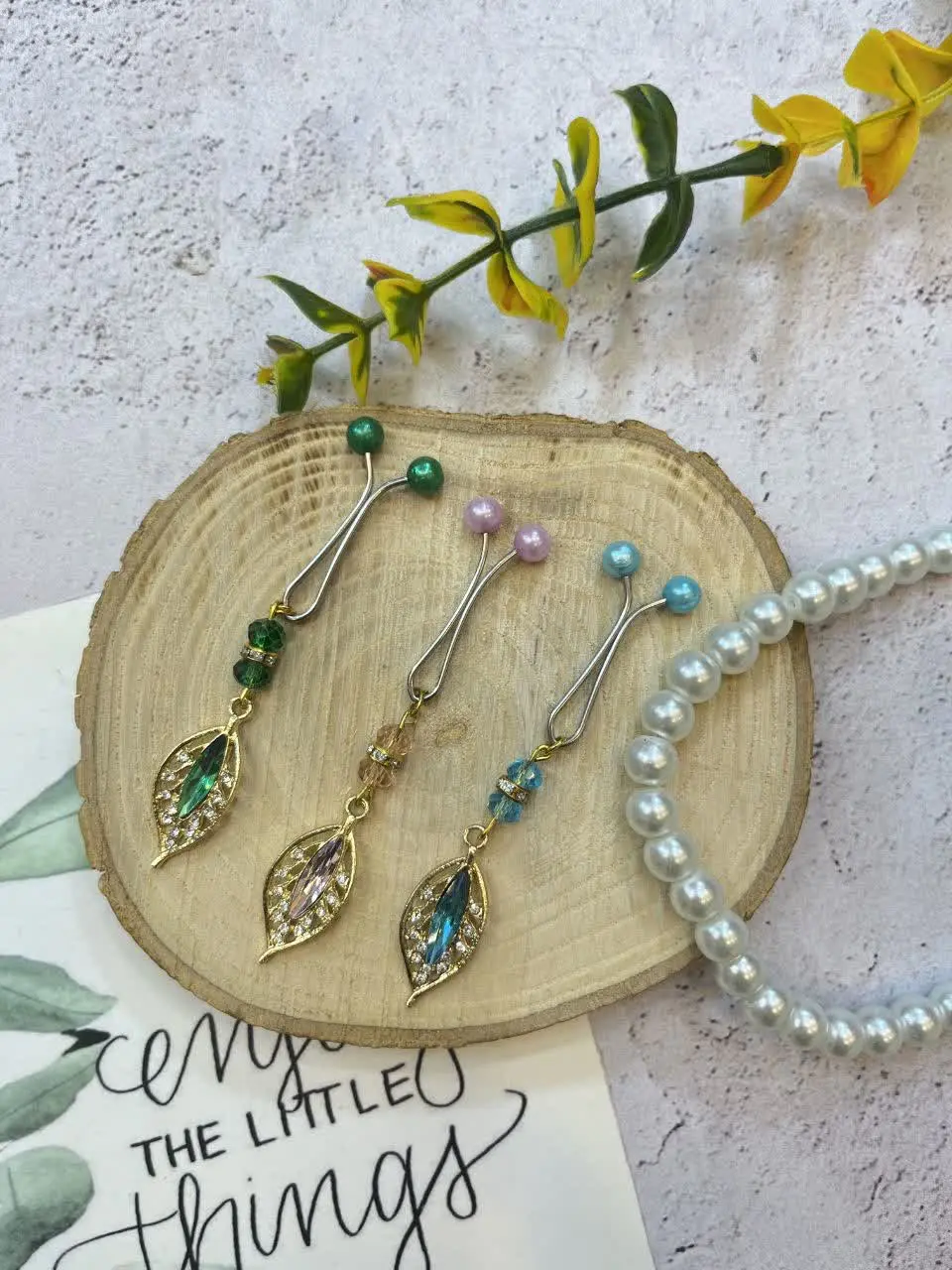 گیره روسری آویزدار مجلسی نگ...