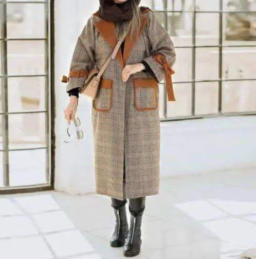 👚نام: پالتو پشمی مدل حمیرا ❤️❤️
