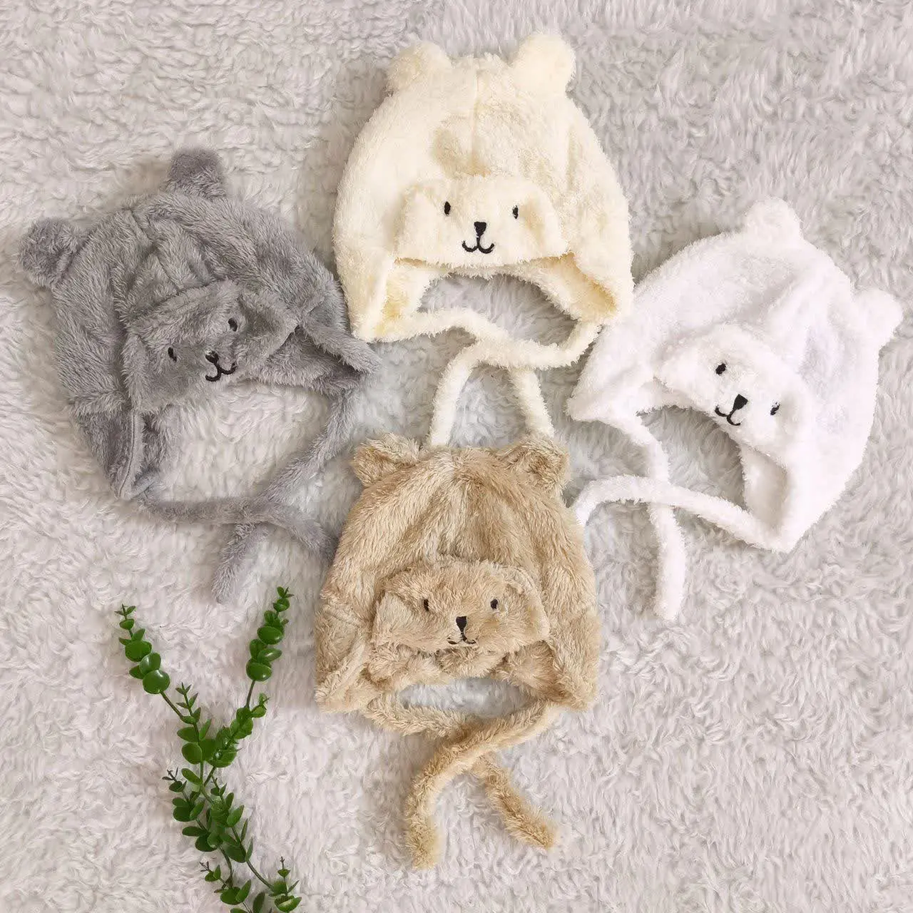 کلاه خز تدی گوشدار😍