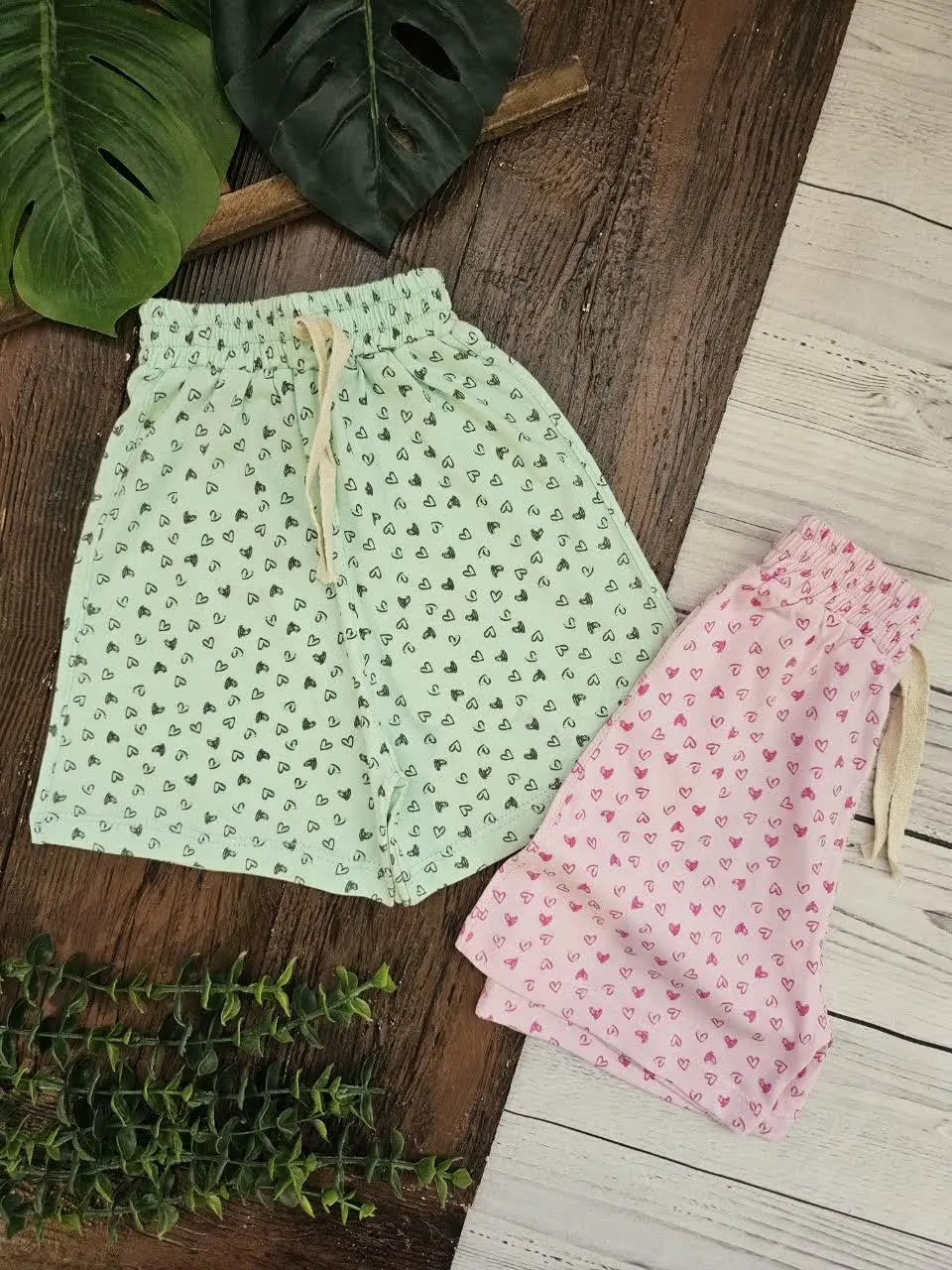 شورتک دخترانه قلبی
