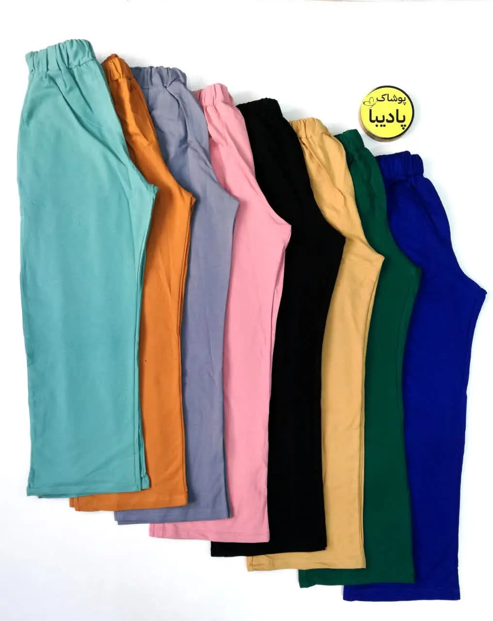 با این شلوار نیم بگ دورس نخ...