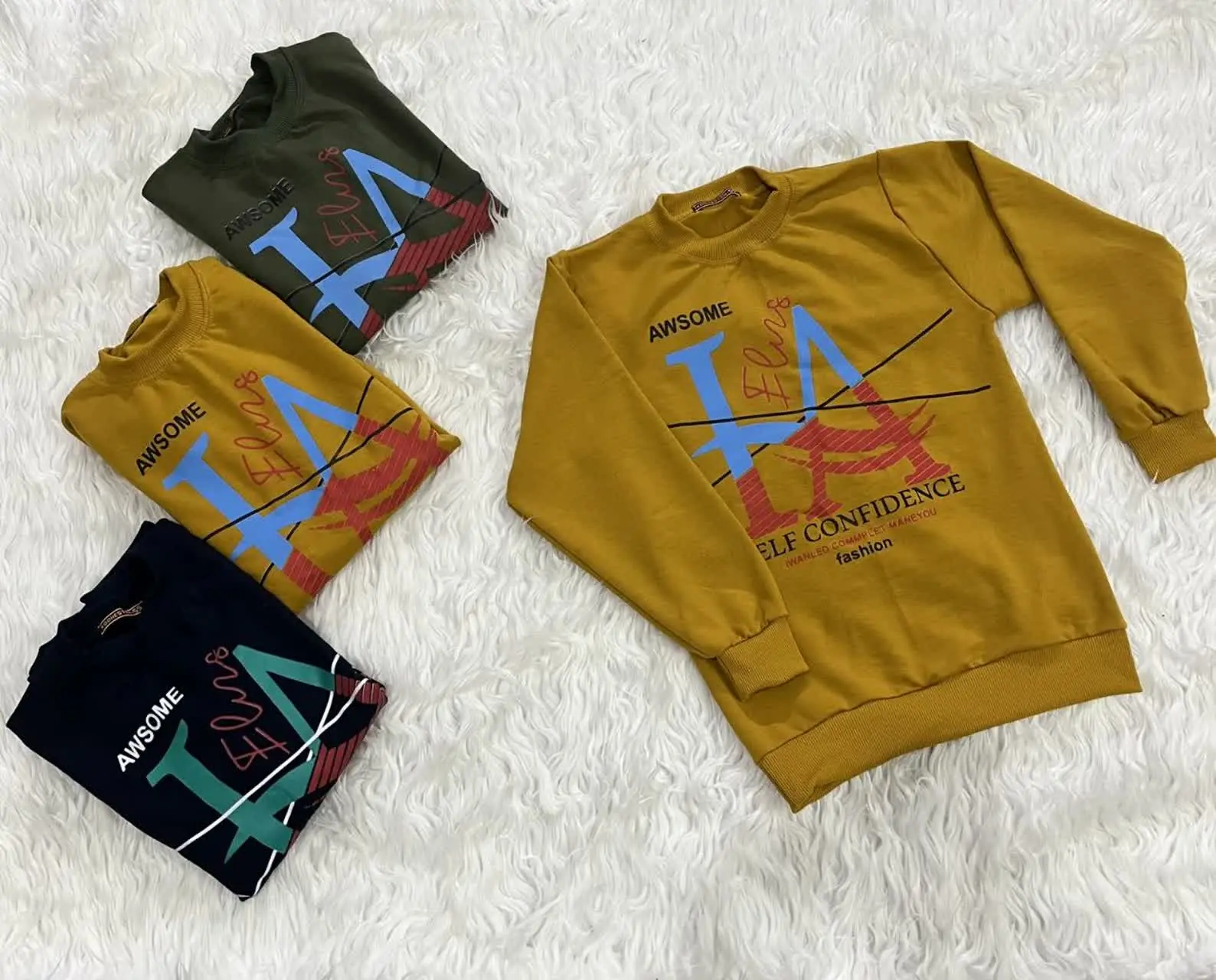 لباس پسرانه آستین بلند 
