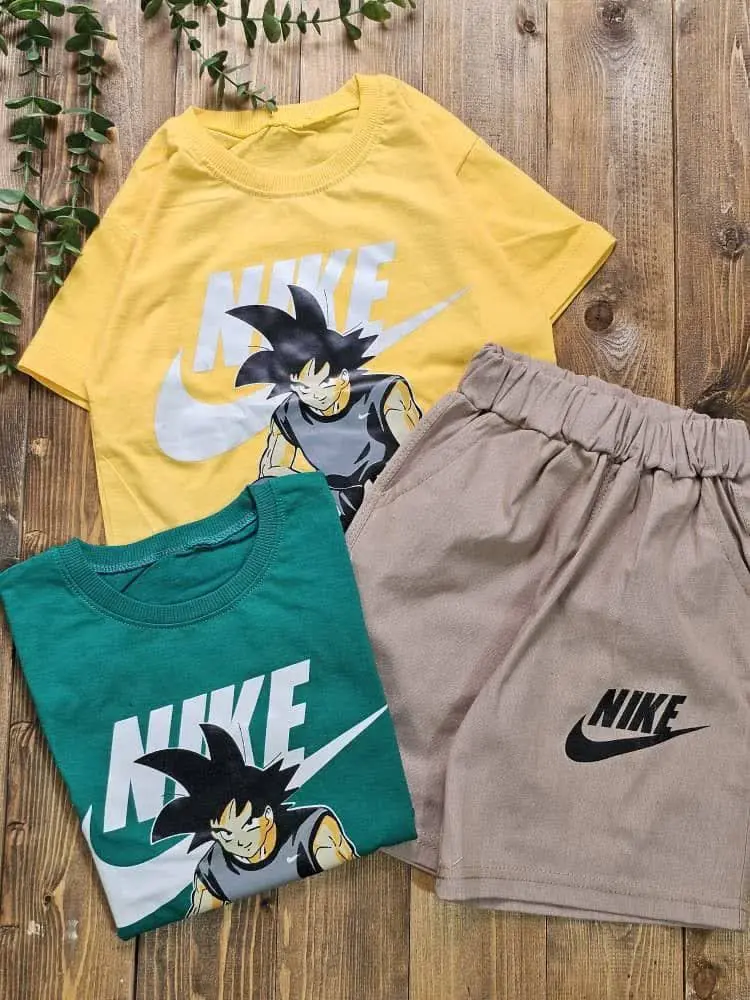 ست تیشرت وشلوارک بیرونی