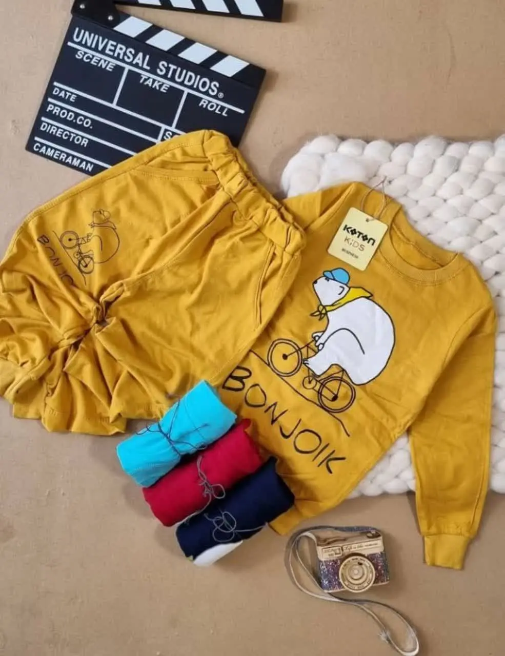 ست بلوز شلوار اسپرت#دخترانه#پسرانه😍
