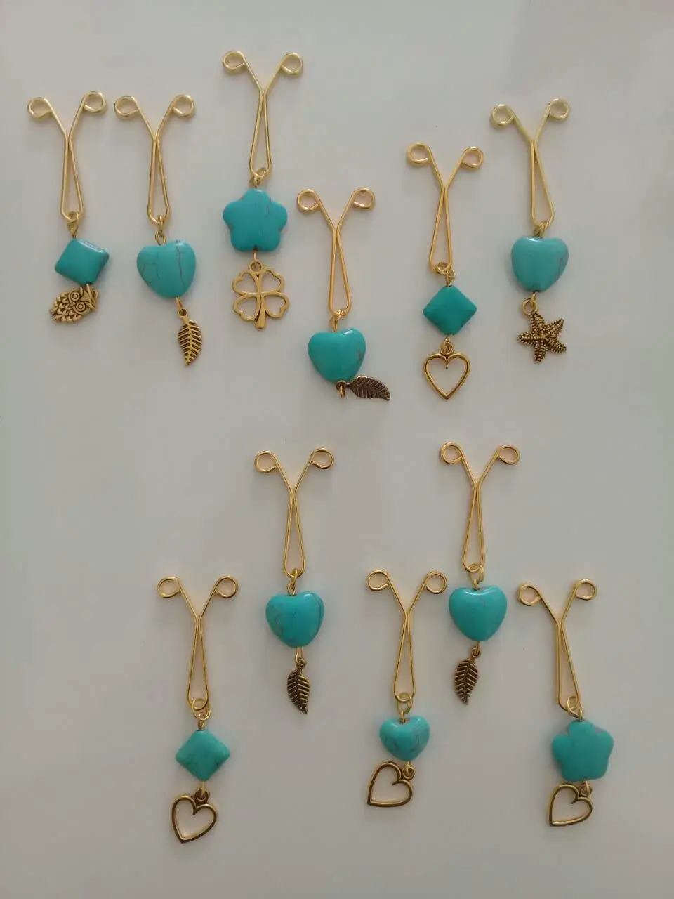 🌿گیره فیروزه در طرح‌های متنوع🌿
