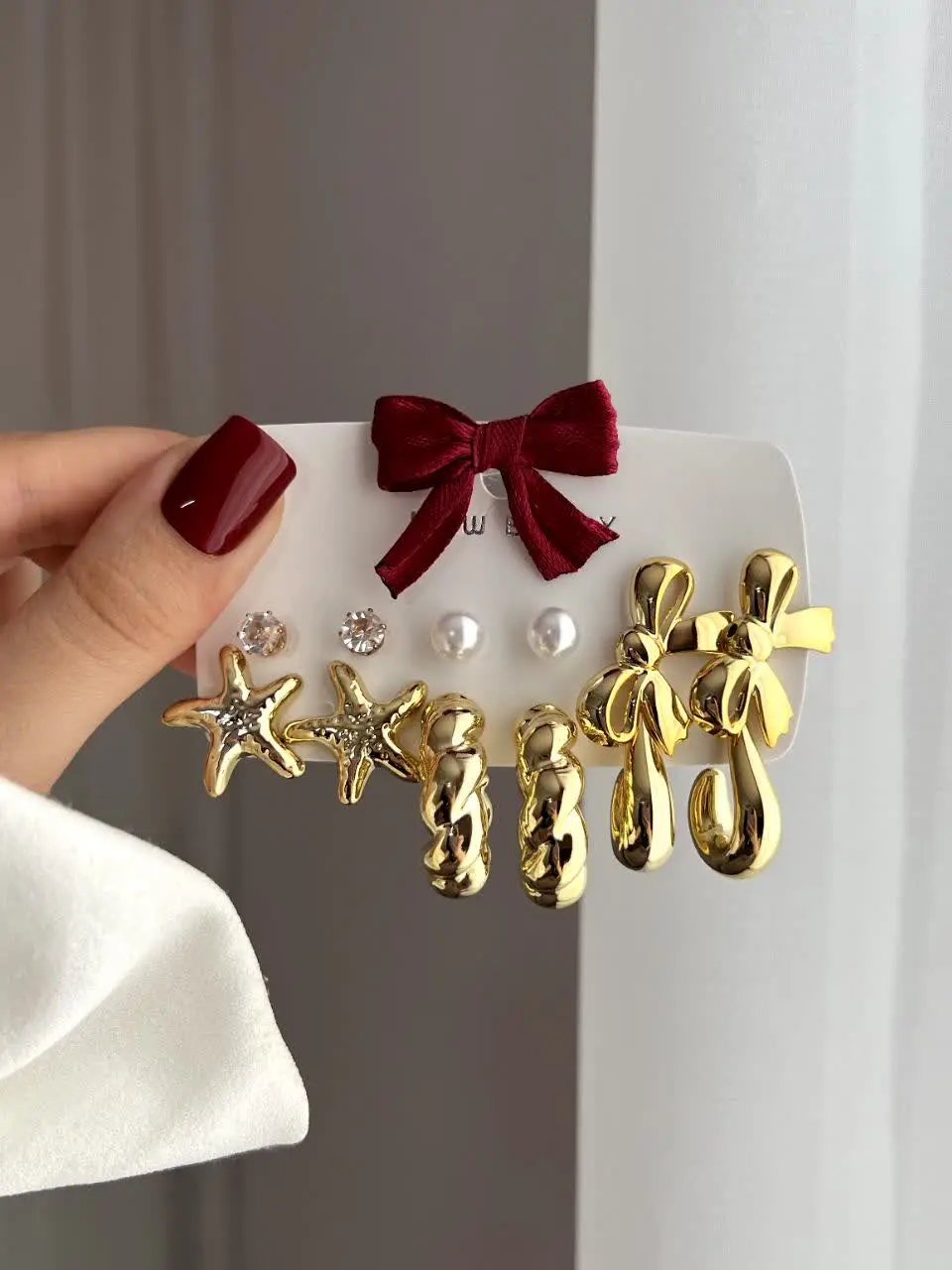 💍پک گوشواره های آب نقره ی ط...