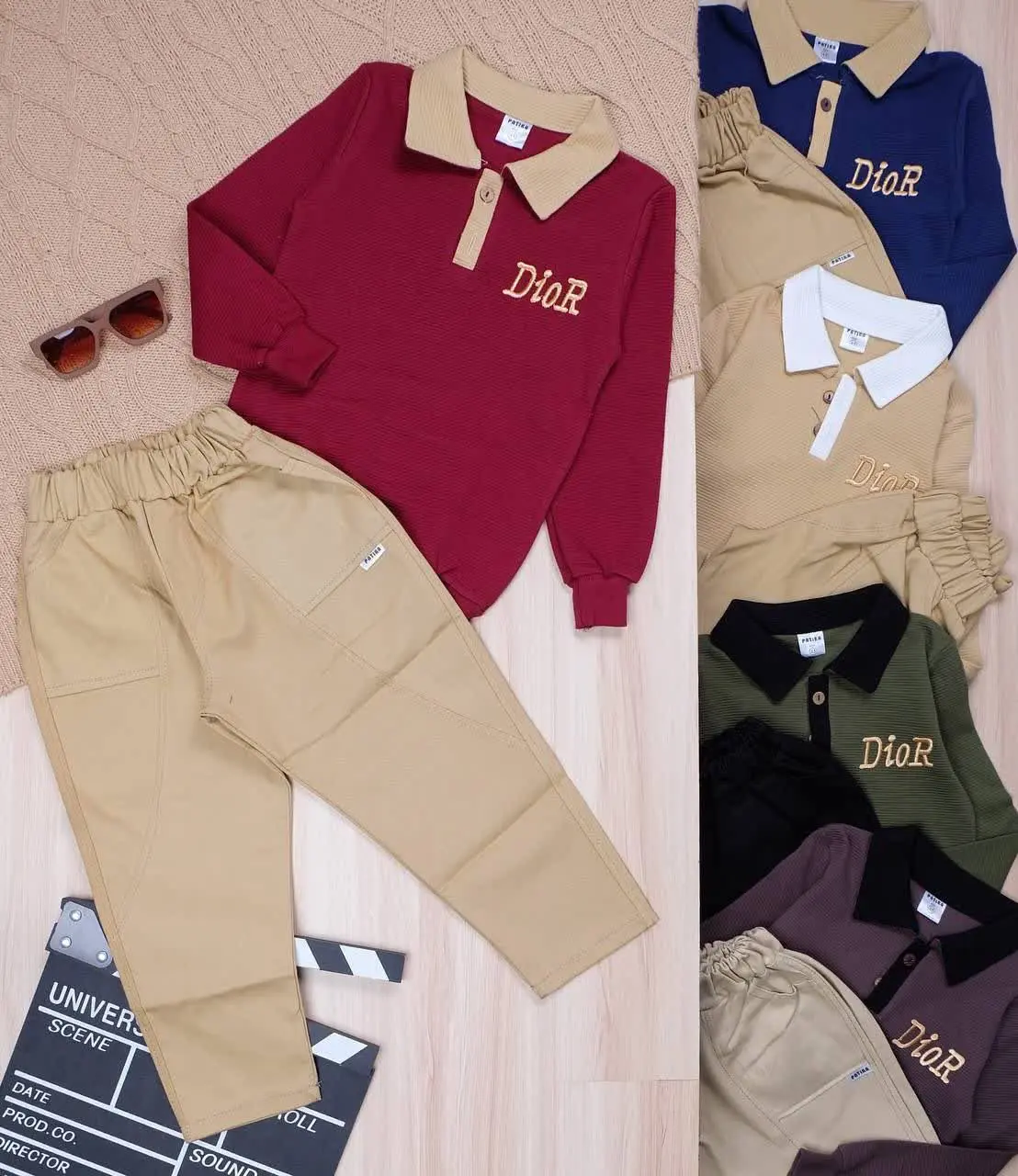 👫بلوز و شلوار گلدوزی DIOR👫
