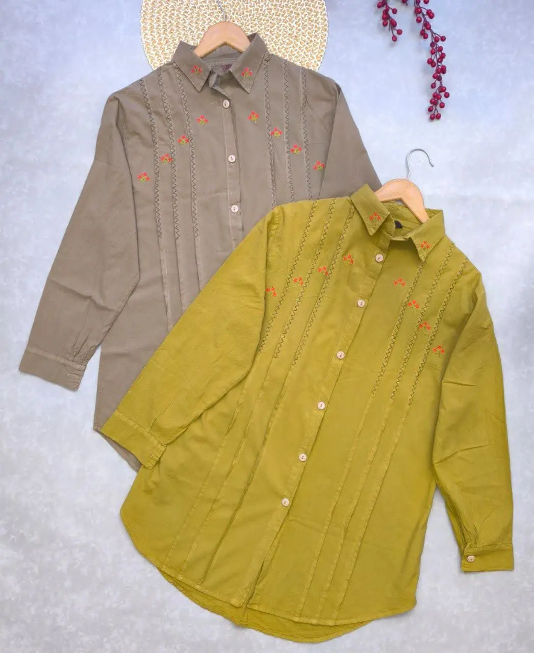 ✅شومیز پیلی دار، جنس لینن