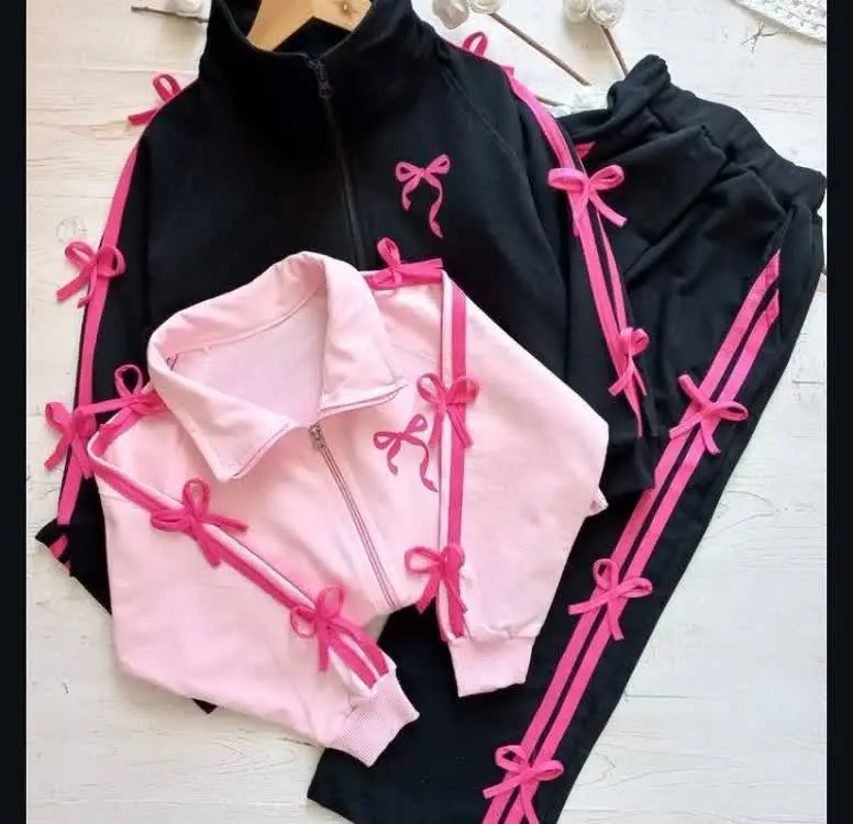 ست سویشرت و شلوار بگ پاپیون