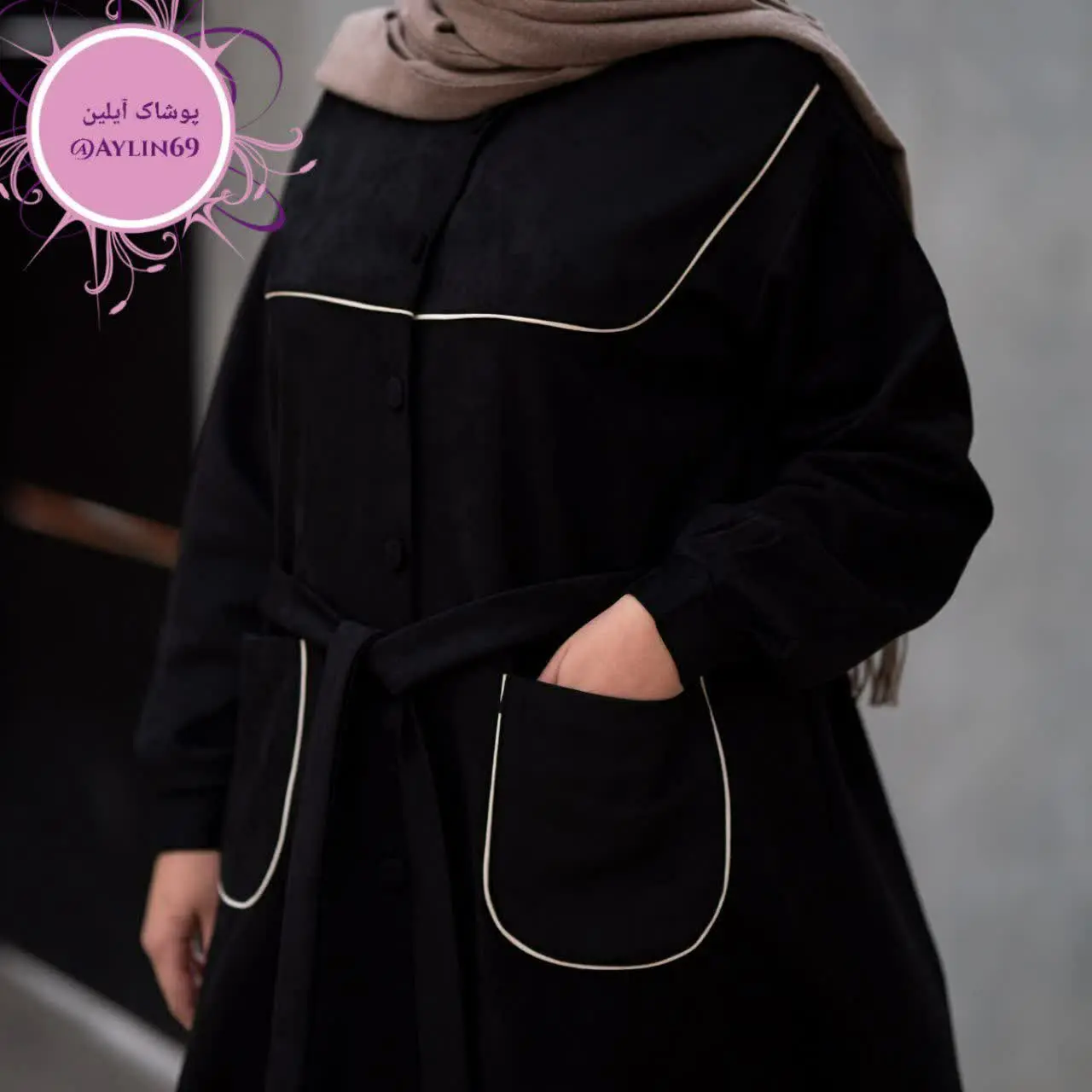 مانتو سوئیت مغزی دوزی شده🥰