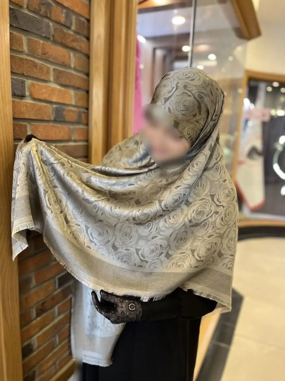 روسری مجلسی قواره بزرگ