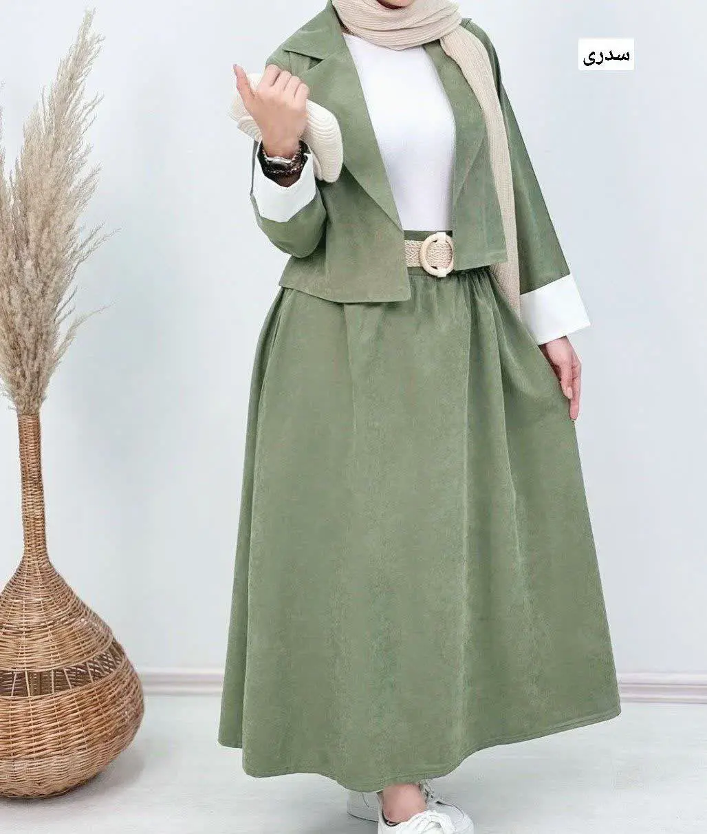 🦋نام محصول: کت دامن شوکا 💖
