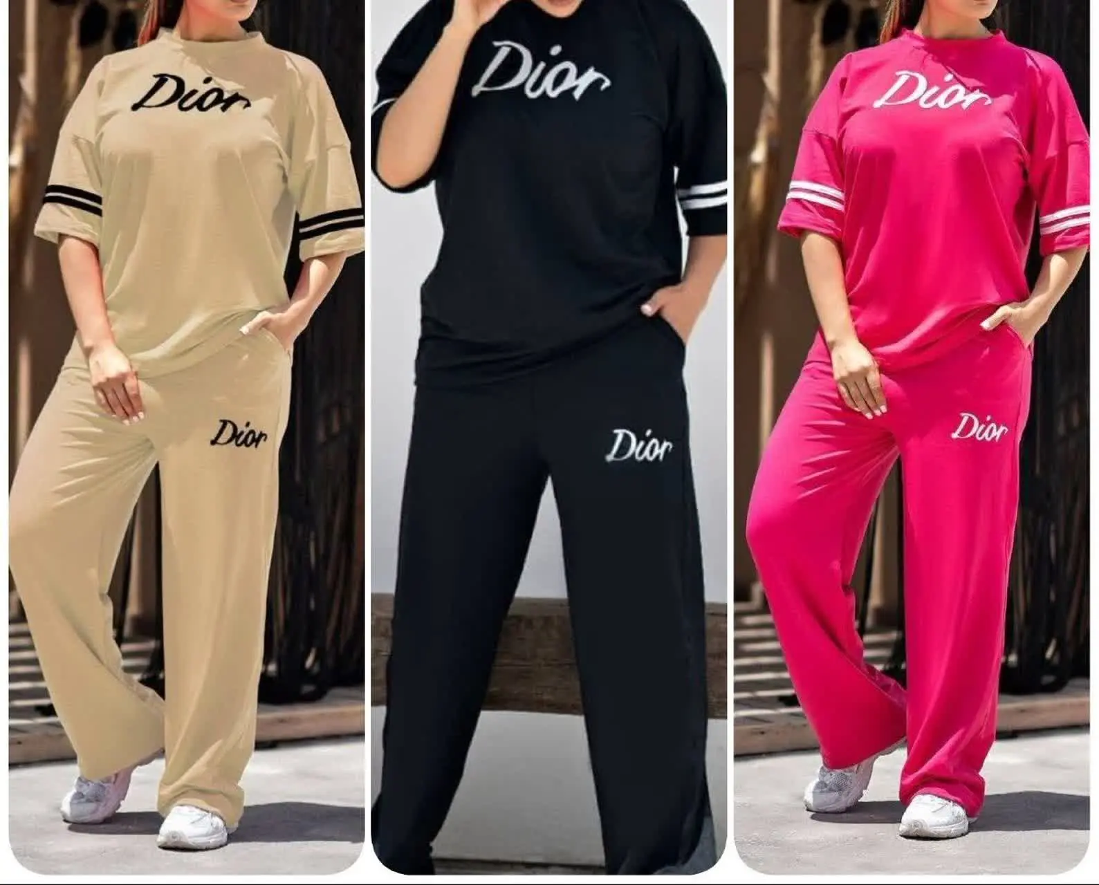 ❤️نام: تیشرت و شلوار Dior
