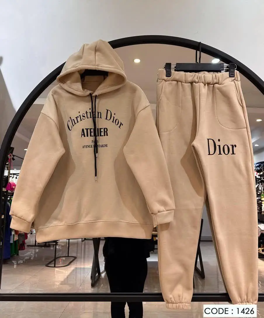 ست هودی شلوارchiristian Dior😈💣

