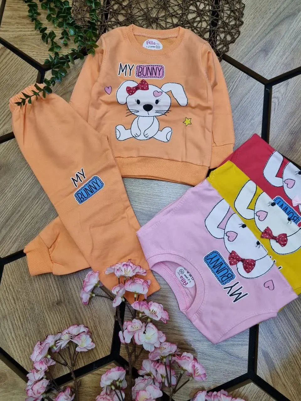 بلوز شلوار گلدوزی دخترانه
