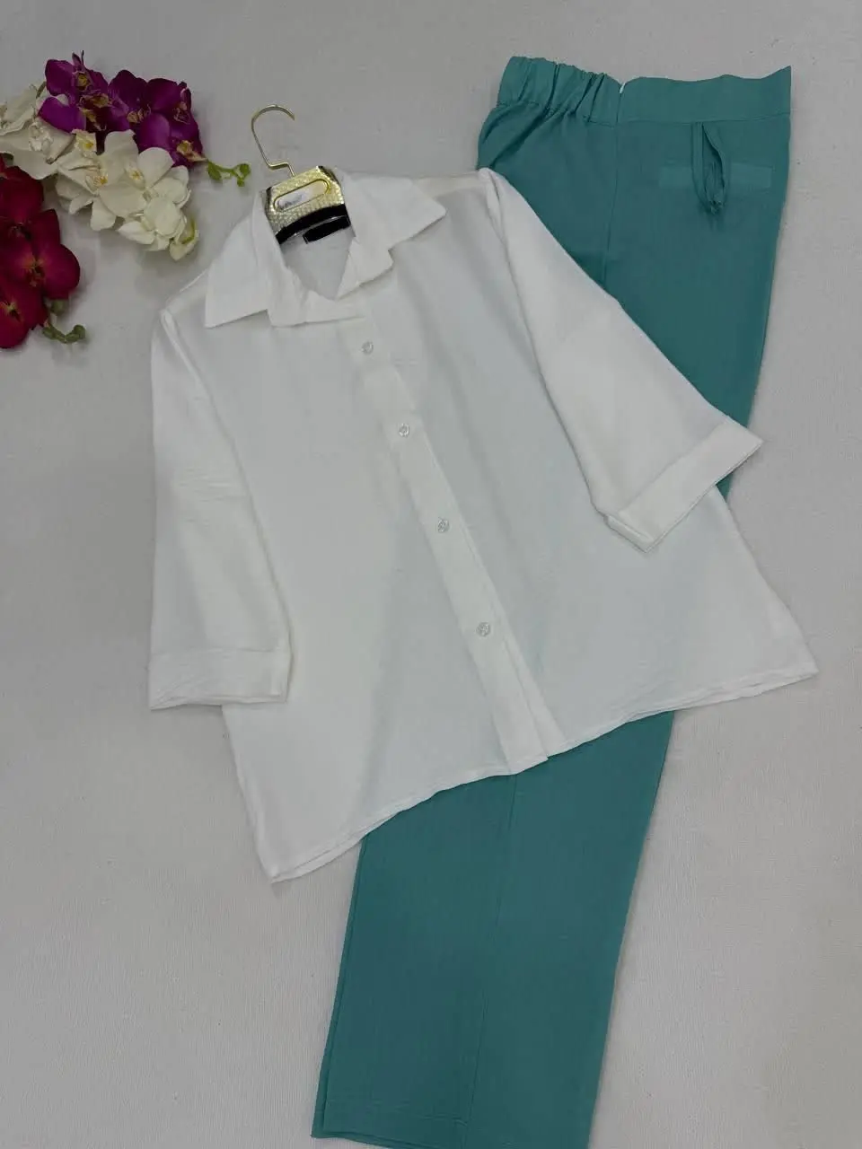 🌷نام: شومیز شلوار پوپک