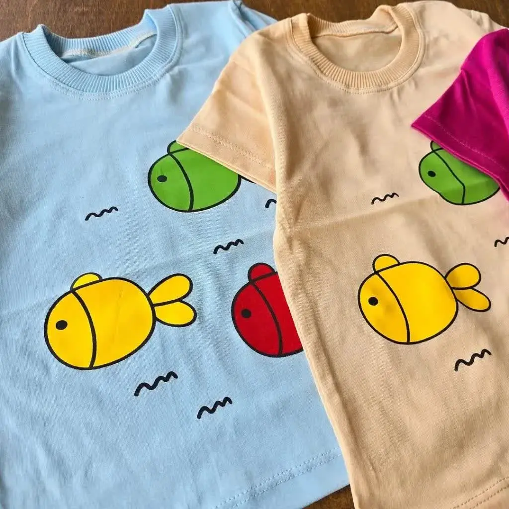 تیشرت شلوارک ماهی
