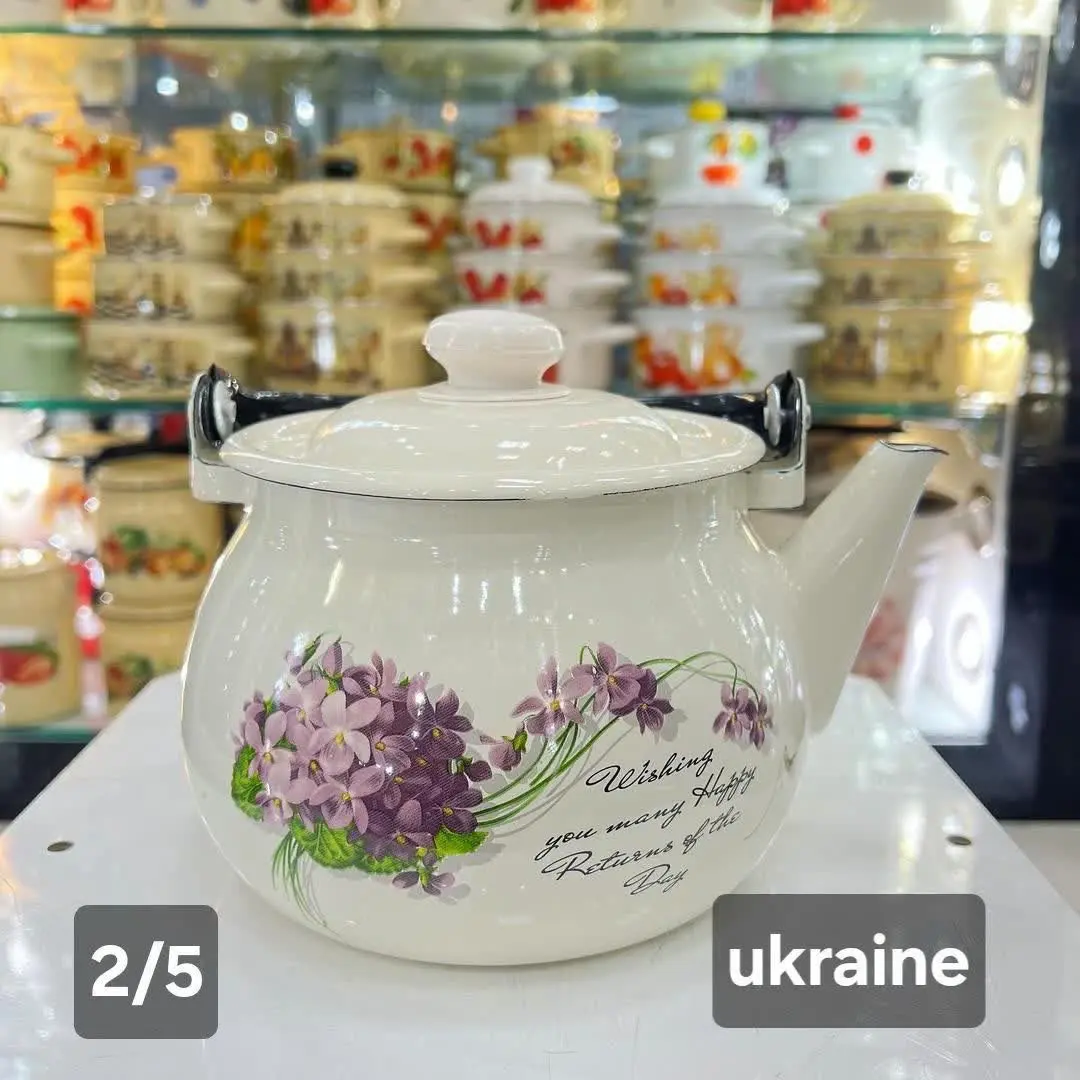 کتری تک لعابی اکراین