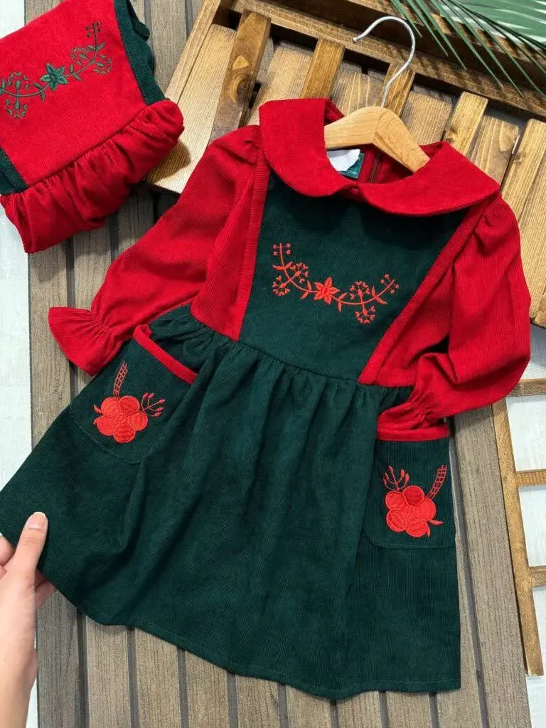 پیراهن یلدایی گلدوزی نسیم
