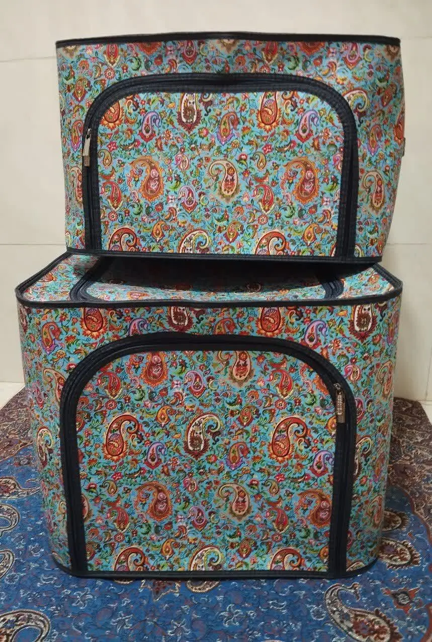 #ست_باکس_پتویی سایز بزرگ و متوسط 
