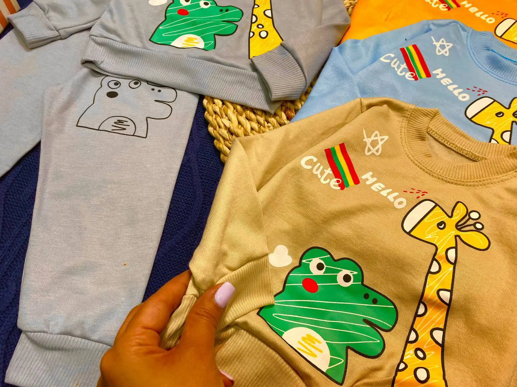 🧶 بلوز شلوار 🧿 زارافه سوسمار