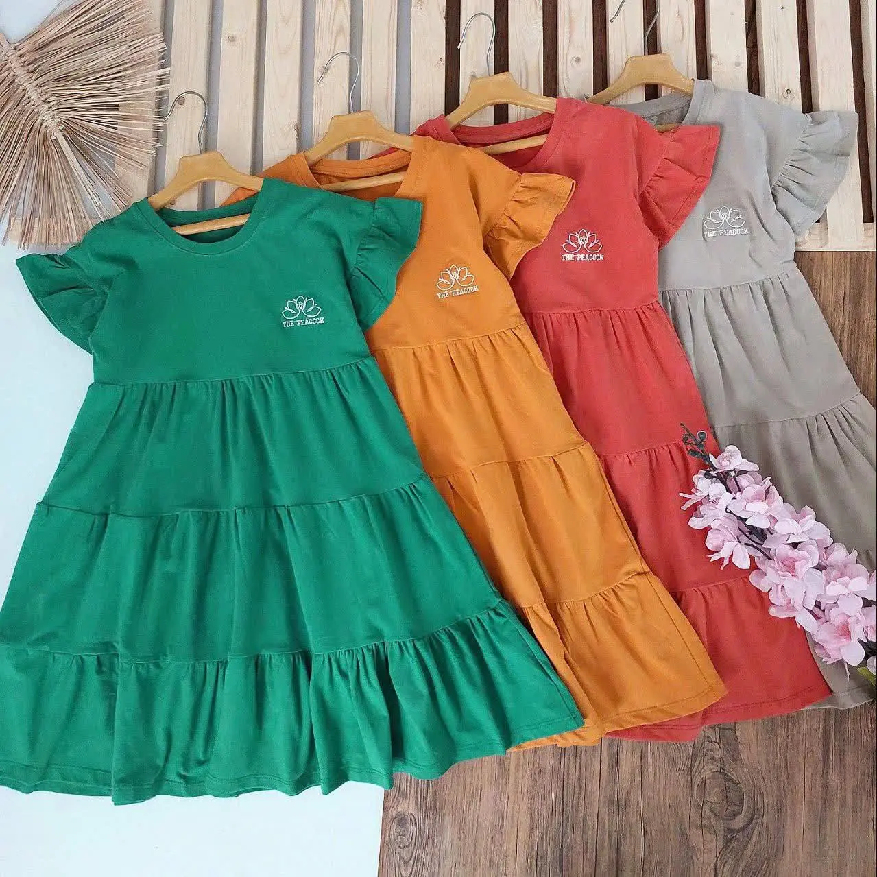 ✅پیراهن طاووس👌👌
