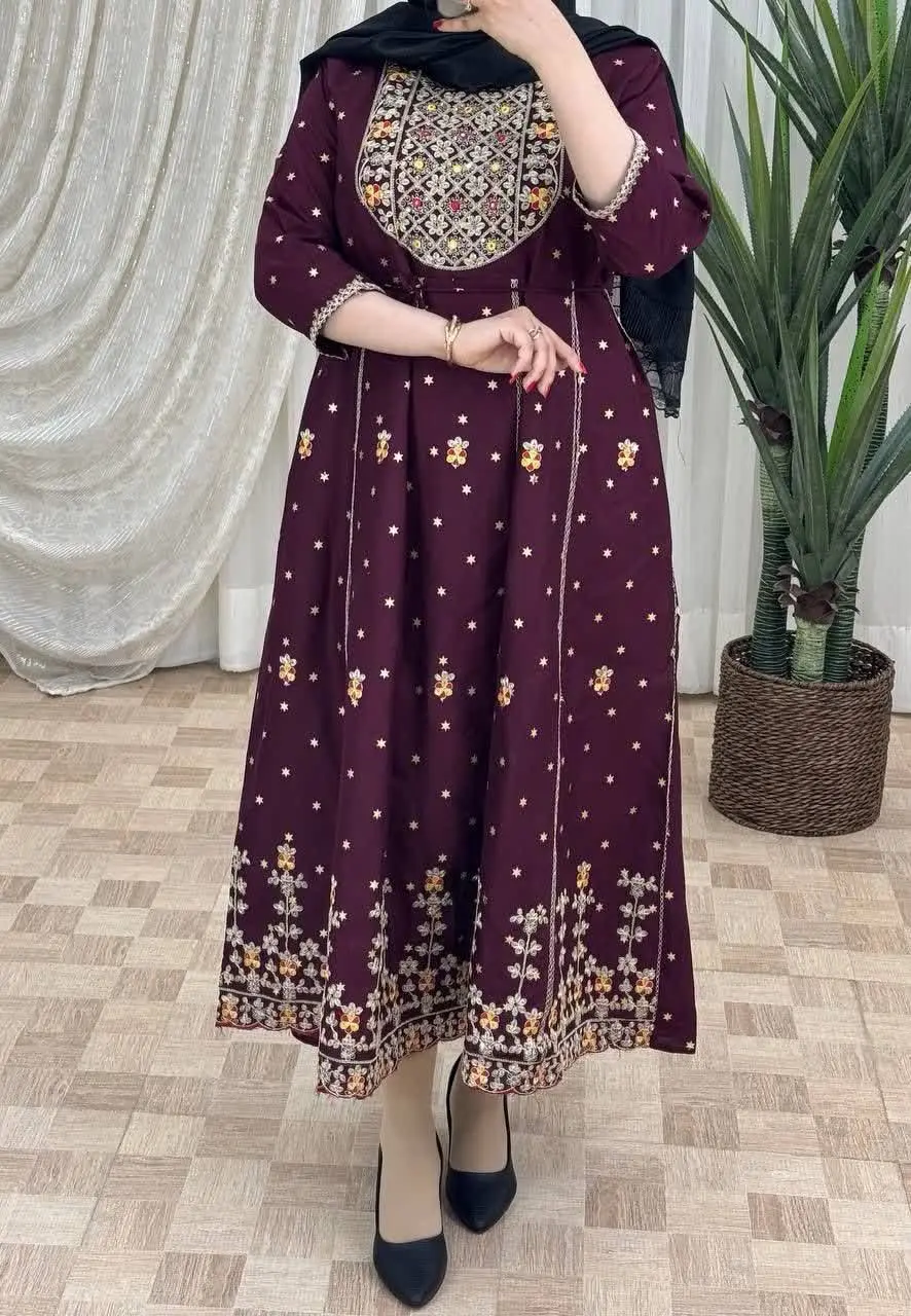 ▪️نام: پیراهن سوزندوزی اورجینال بانو گل
