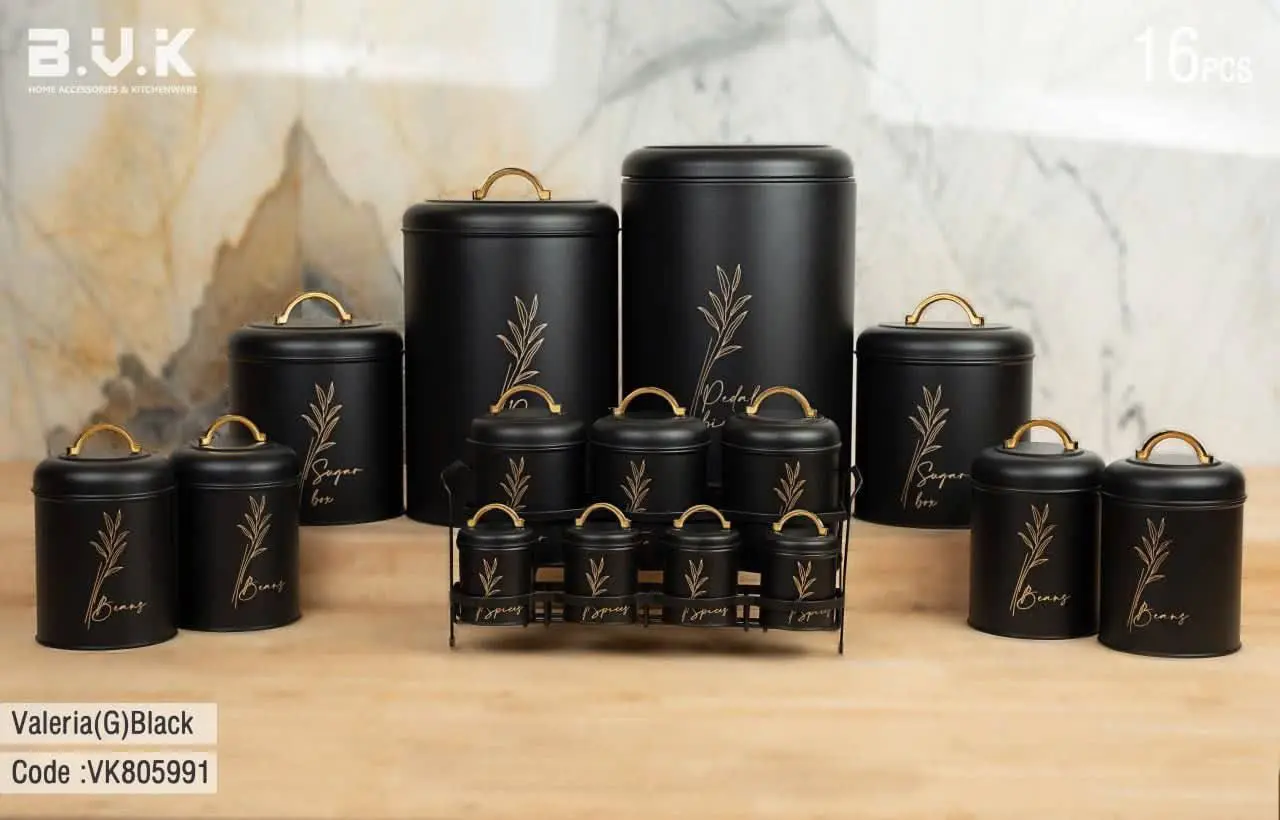 طرح‌های جدید سرویس آشپزخانه درب فلزی ۱۶ پارچه
