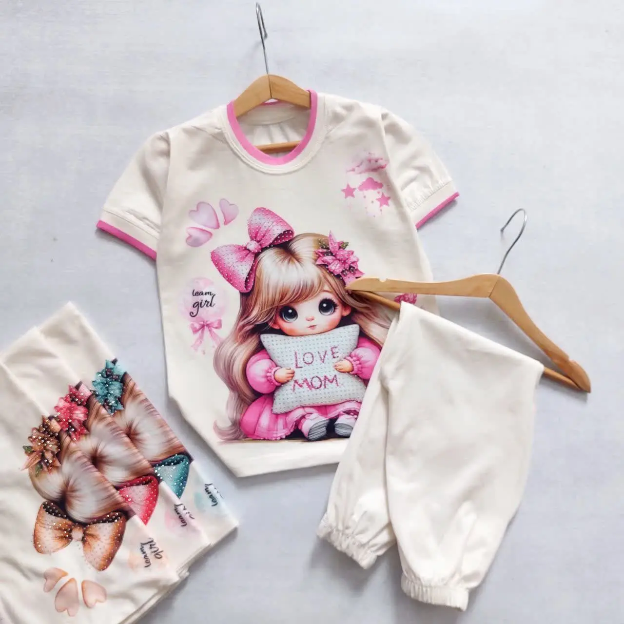 تیشرت شلوار love mom