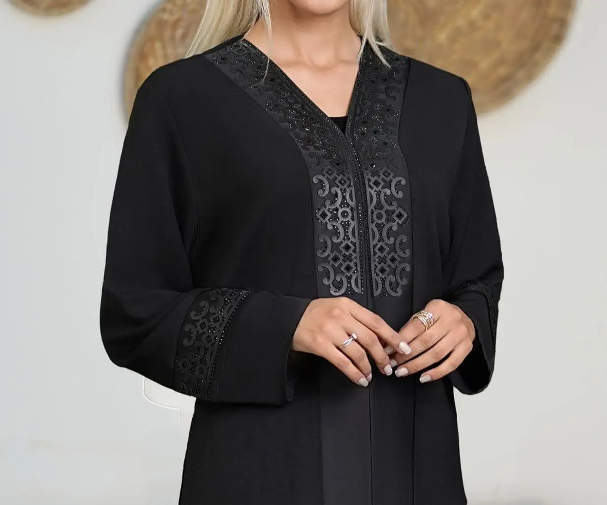 🛍 مانتومجلسی کریشه بلند