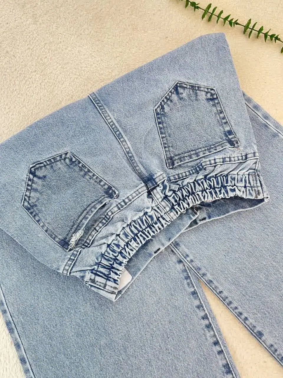 شلوار جین واید مرسدس