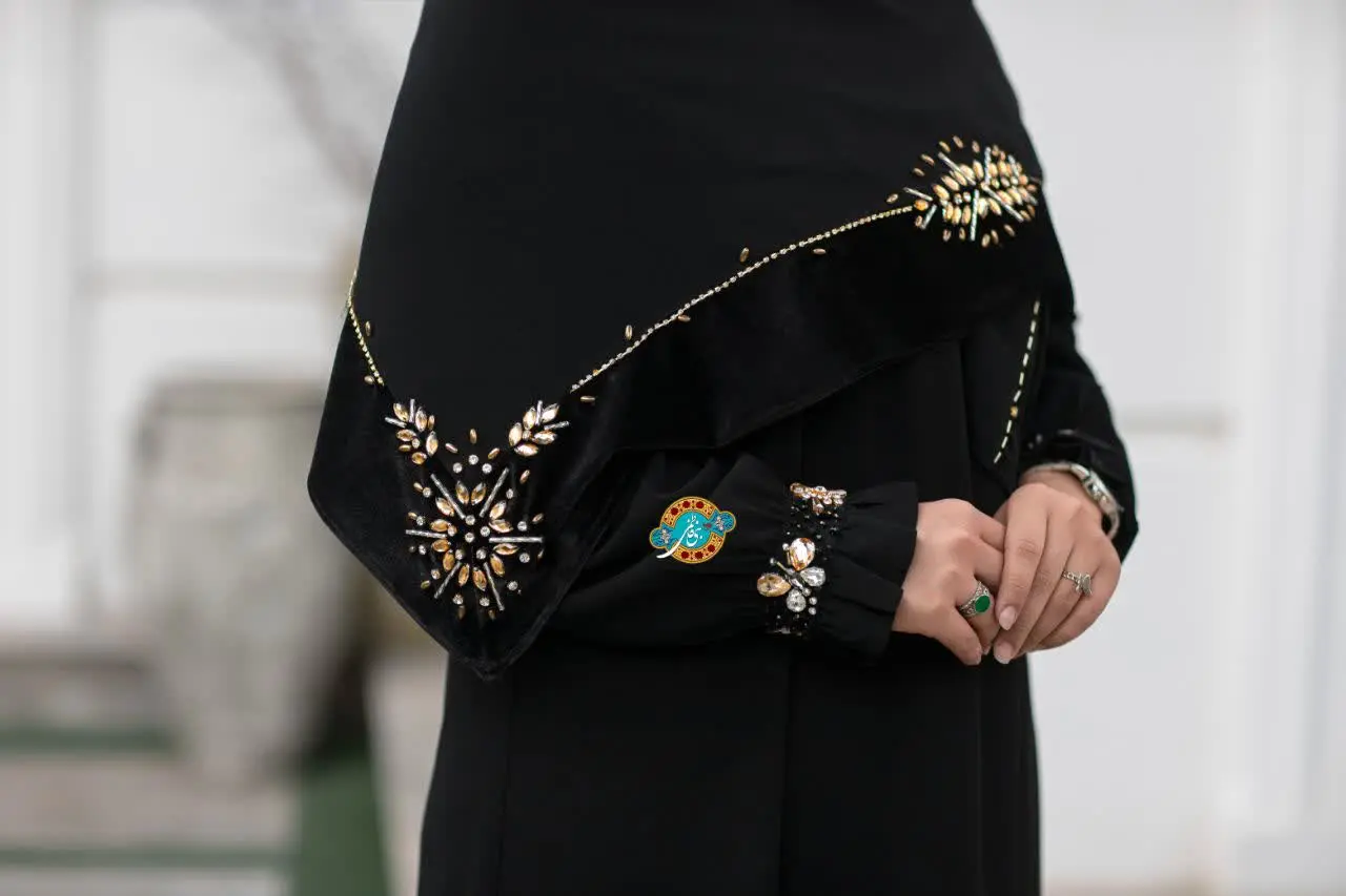 روسری جواهردوزی کد۰۴