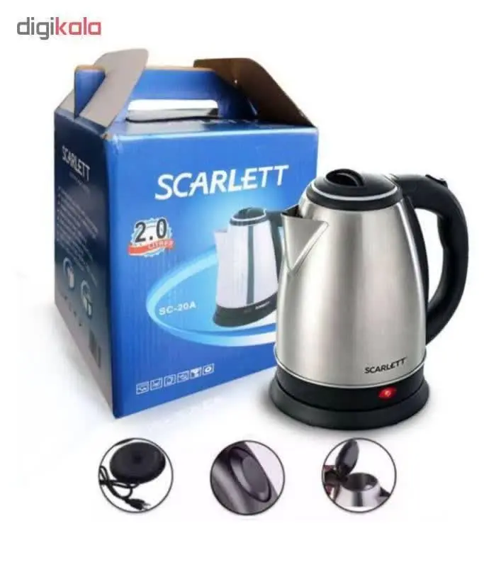 ✅حجم ۲ لیتر  ۸ لیوان آبجوش